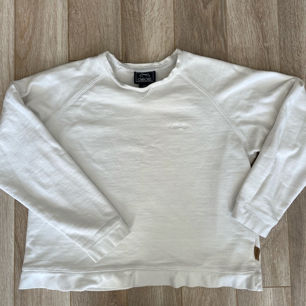 Vintage White Crewneck